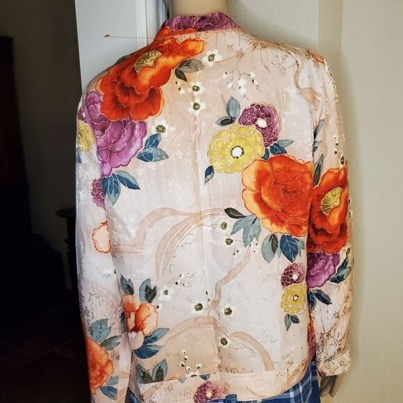 Beautiful chicos design vintage silk asían inspire - Picture 7 of 10